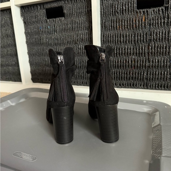 a.n.a Black Suede Ankle Booties - Picture 11 of 11